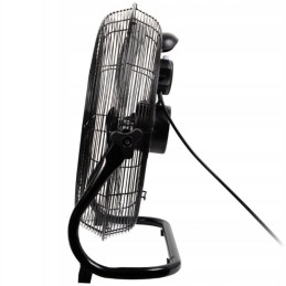 Lattiapuhallin 18" | 200W Musta | Teollisuustaso | 3 Nopeutta