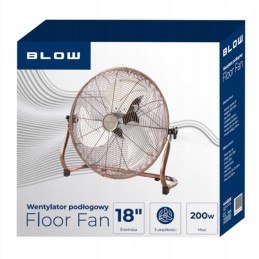 Lattiatuuletin 18"/45 cm 200W, ruskea