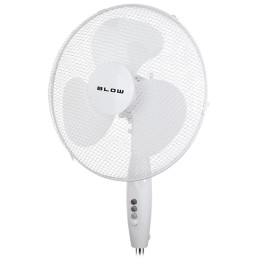 Jalkatuuletin 16"/40 cm 55W valkoinen