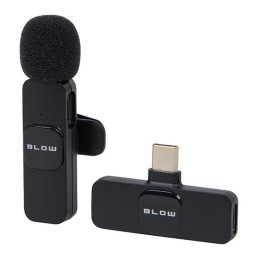 Langaton mikrofoni USB-C | 20m kantama | Plug & Play | Älypuhelimille