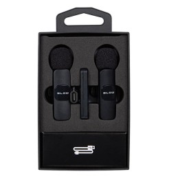 Langaton tuplamikrofoni USB-C & Lightning | 20m | Plug & Play