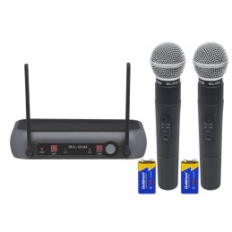 Langaton Mikrofonisarja | 2 Mikrofonia | VHF 50 m | Ammattitaso