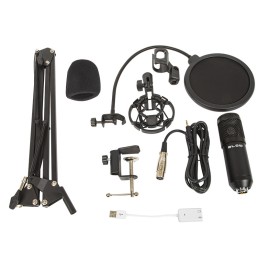 USB-studiomikrofoni settinä | Pop-suodatin & säädettävä varsi | BLOW