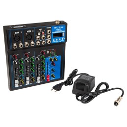 PRMX 4 Analoginen Mikseri | 4 Kanavaa | USB-soitin | +48V Phantom
