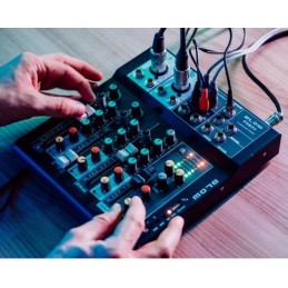 PRMX 4 Analoginen Mikseri | 4 Kanavaa | USB-soitin | +48V Phantom