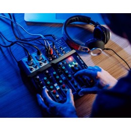 PRMX 4 Analoginen Mikseri | 4 Kanavaa | USB-soitin | +48V Phantom