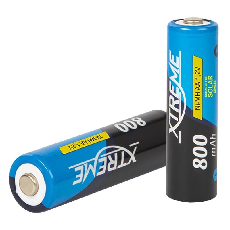 Ladattava akku Ni-MH AA R6 | 800mAh kapasiteetti | 1.2V