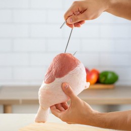 Savustuskoukut 15 kpl | Ruostumaton teräs | KAMINER