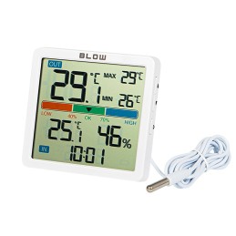 BLOW TH306 Lämpö- ja kosteusmittari | Ulkoanturilla ja LCD-näytöllä