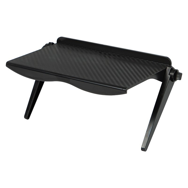 lisähylly digiboksille | Säädettävä teline | Musta 19.5x11.5cm