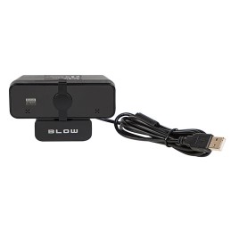 Full HD Web-kamera 1080p | Automaattitarkennus | Tietosuojasuoja