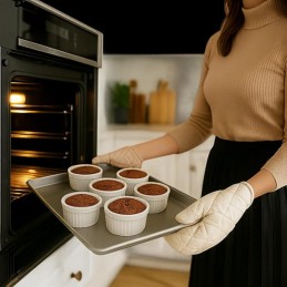 Uunivuoat 6 kpl | 200 ml keraamiset annosvuoat