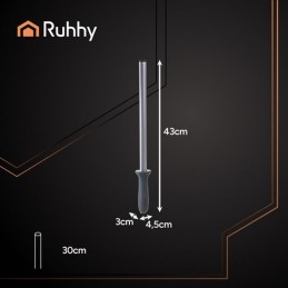 Timanttiteroituspuikko 30 cm | Ammattitason veitsen teroitus