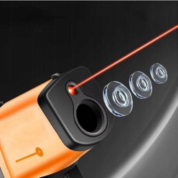 Infrapunalämpömittari Laserilla -50°C...+550°C | LCD