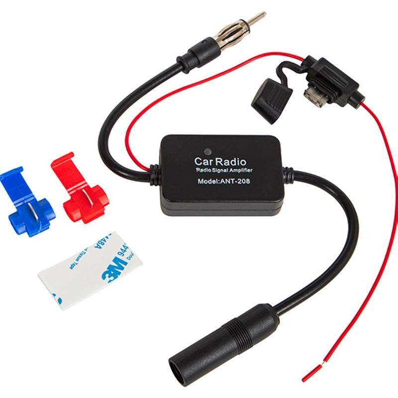 Auton antennivahvistin WS-630 | FM ja DAB+ tuki | 22dB vahvistus