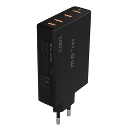 Blow GaN-pikalaturi 100W | 4x USB-C | PD & QC tuki