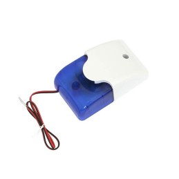 Sisähälytin 105dB 12V | Sini-valkoinen LED | Blow AS7015
