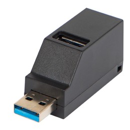 USB-hubi 3-porttinen | USB 3.0 & 2.0 | Mini-jakaja