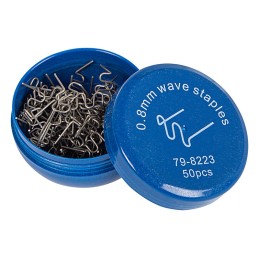 Muovinhitsaussinkilät 50 kpl | Aalto-malli 0,8 mm | D2-3