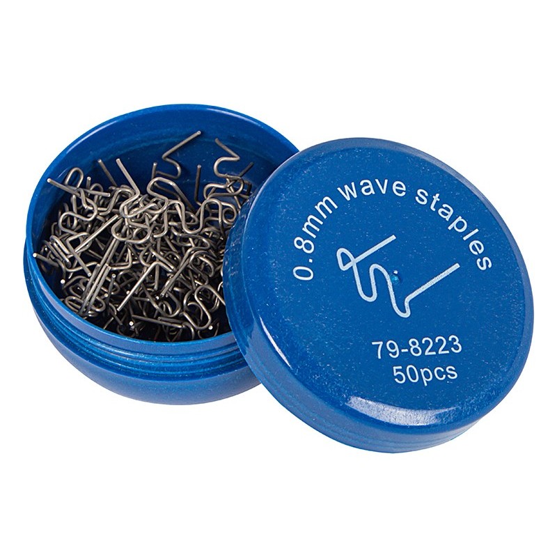 Muovinhitsaussinkilät 50 kpl | Aalto-malli 0,8 mm | D2-3