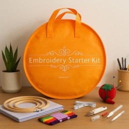 Kirjontasetti 207-os. | 100 lankaa, kehykset & tarvikkeet