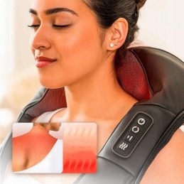 Shiatsu Niskahierontalaite Lämpötoiminnolla | Hierontatyyny PRO+
