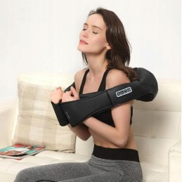 Shiatsu Niskahierontalaite Lämpötoiminnolla | Hierontatyyny PRO+