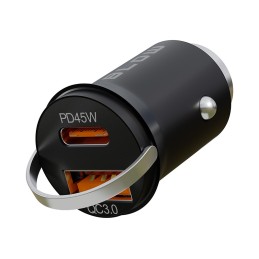 Autolaturi USB-A ja USB-C 45W