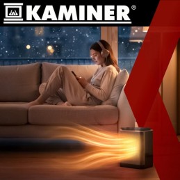 KAMINER LUMNI PTC 1500 W keraaminen lämmitin
