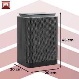 KAMINER LUMNI PTC 1500 W keraaminen lämmitin