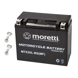 12V 20Ah MTX20L-BS MORETTI
