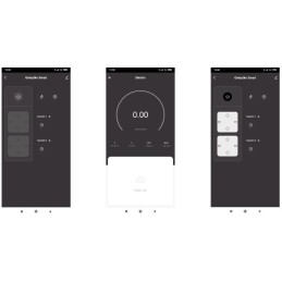 Kaksiosainen WiFi-älypistorasia | Energianmittaus | Tuya & Smart Life | 3600W | Musta