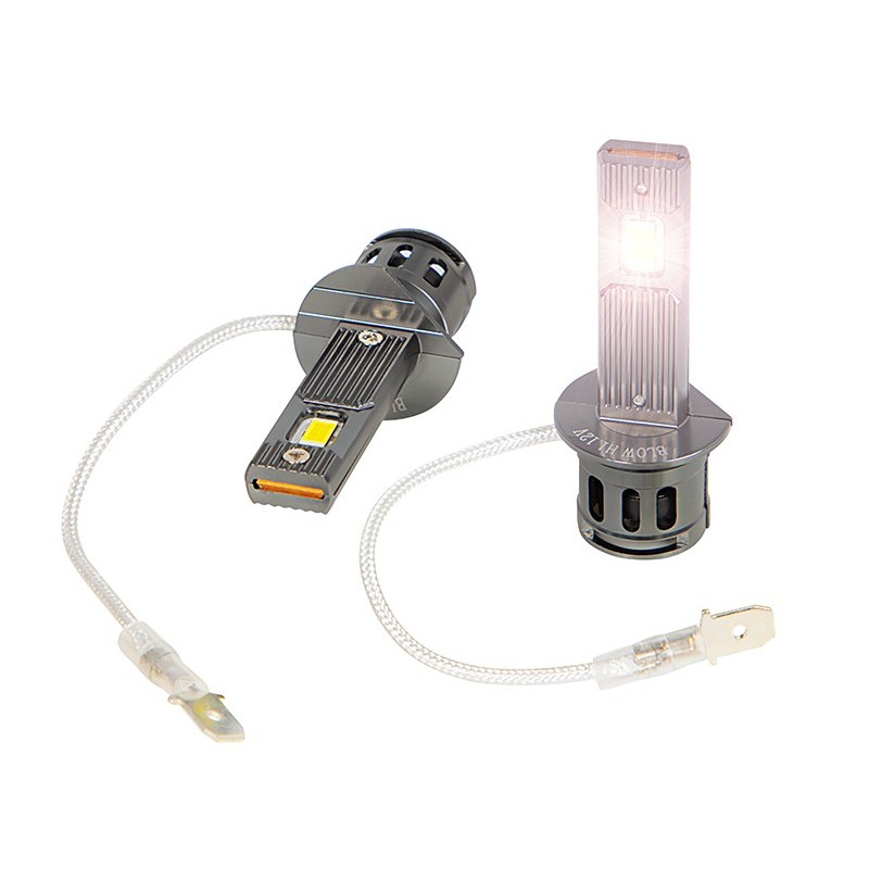 LED-ajovalopolttimot H1 Blow | 6500K Xenon White | CANBUS | 2 kpl