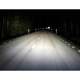 H4 LED-polttimosarja | 2x30W 3800LM | 6500K Xenon White | Canbus