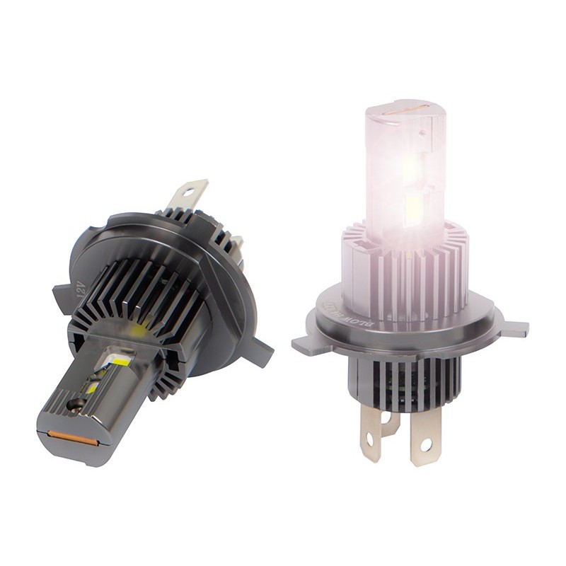 H4 LED-polttimosarja | 2x30W 3800LM | 6500K Xenon White | Canbus