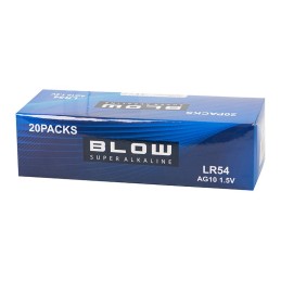 Alkaliparisto LR54 BLOW | L1130 AG10 | 1.5V | 83mAh | 200 kpl