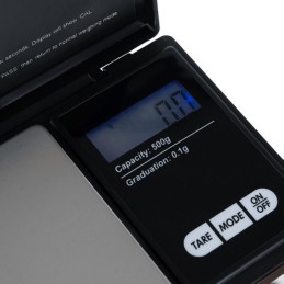 Digitaalinen Tarkkuusvaaka 0,1g–500g | Taskuvaaka LCD