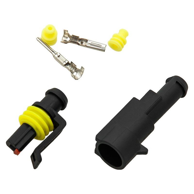 Vesitiivis liitinpakkaus OH-1 | 5 kpl pakkaus | IP67