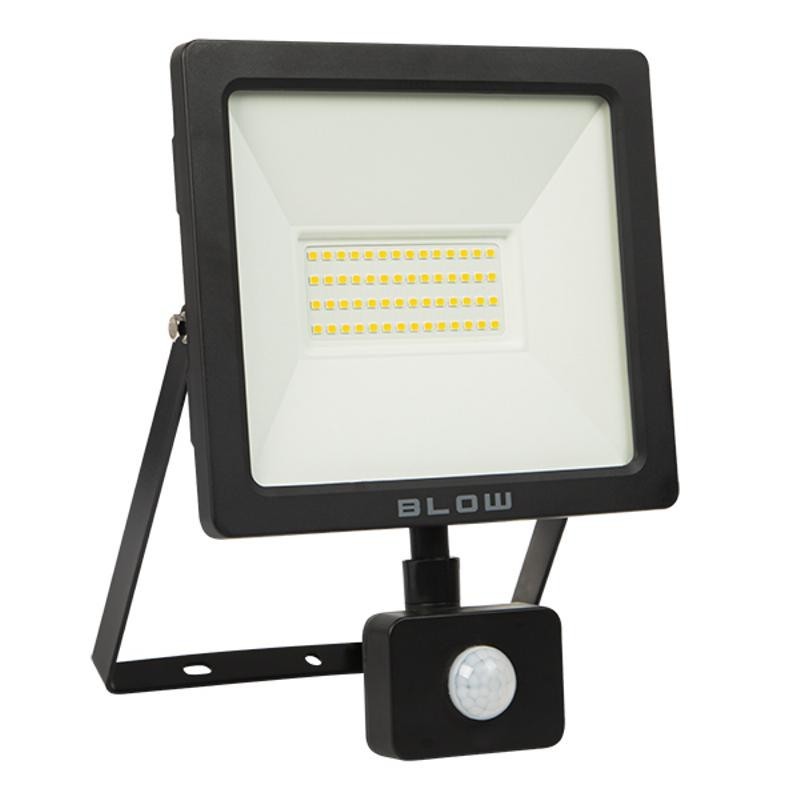 LED-valonheitin 50W | Liiketunnistin & Hämäräkytkin | IP65 | 4500 lm
