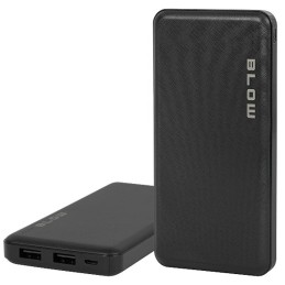 Virtapankki 10000mAh musta