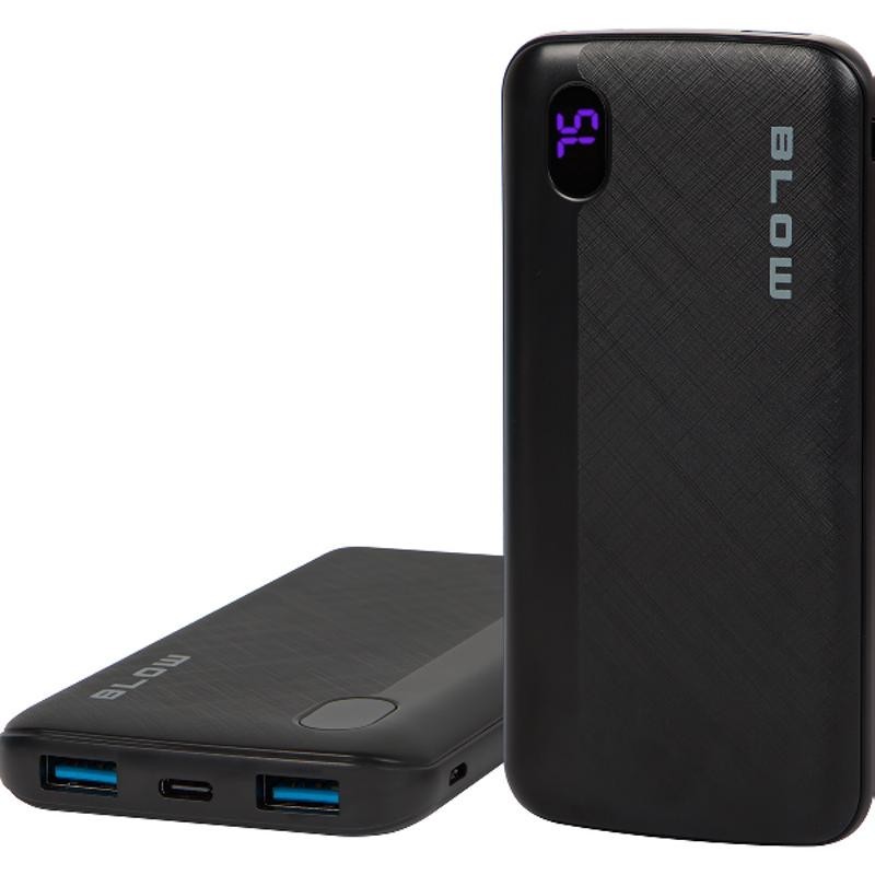 Powerbank 10000 mAh | 22.5W Pikalataus | PD & QC 3.0 | LED-näyttö