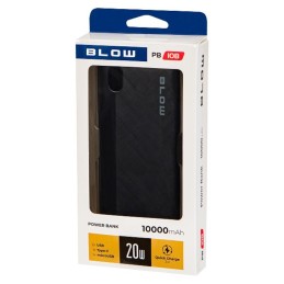 Powerbank 10000 mAh | 22.5W Pikalataus | PD & QC 3.0 | LED-näyttö