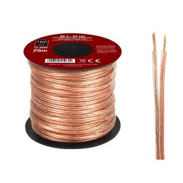 Kaiutinkaapeli 2x0.22mm, 25m
