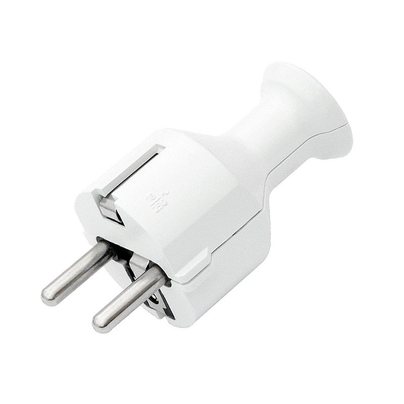 Sähköpistoke Plastrol WT-40 | 16A 250V | Valkoinen