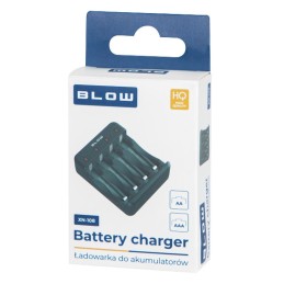 USB-akkulaturi RC4B AA ja AAA | Ni-MH ja Ni-Cd | LED-merkkivalo