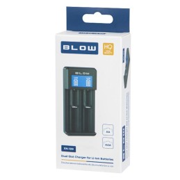 Älykäs akkulaturi BLOW XN-109 | 18650, AA & AAA | USB-C