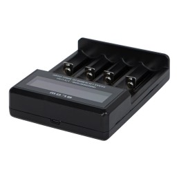 BLOW XN-110 akkulaturi 18650 AA AAA | LCD-näyttö | USB-C