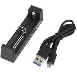 Akkulaturi XTAR MC1 | Li-ion 3,6/3,7V | USB-C liitäntä