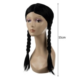 Musta Lettiperuukki 55 cm | Valmiit Letit & Verkko