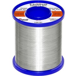 Juotostina CYNEL Sn60Pb40 1,20 mm | 1 kg rulla | Ammattilaistason laatu